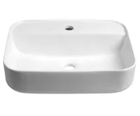 SAPHO GARDA keramické umyvadlo na desku, 50x40 cm, bílá (7)