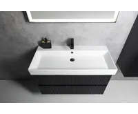 SAPHO KARE 100 keramické umyvadlo nábytkové 98x46cm, bílá (4)