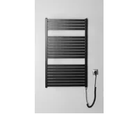 AQUALINE TONDI-E elektrické otopné těleso rovné 600x970 mm, 400 W, černá mat (4)