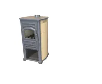 BELLA THALIA, krbová kamna FORTE ECO krémová 5,4 kW BELLA THALIA, krbová kamna FORTE ECO krémová 5,4 kW