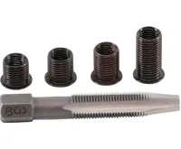 BGS Sada na opravu závitů zapalovacích svíček M8x1,0; 5 dílů BGS Sada na opravu závitů zapalovacích svíček M8x1,0; 5 dílů