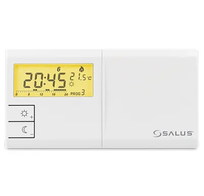 SALUS Týdenní programovatelný termostat 091FLv2, Drátové