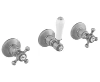 SAPHO ANTEA podomítková sprchová baterie, 2 výstupy, nikl