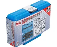 BGS Hlavice nástrčné speciální / hlavic pro povolení poškozených šroubů, prodloužené, 12,5 mm (5)