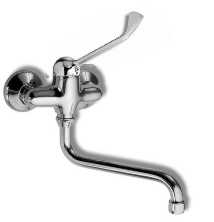 Novaservis dřezová baterie 100 mm lékařská páka metalia 55 chrom - 55074l/t,0