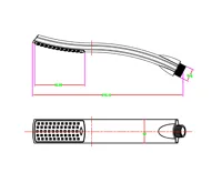 SAPHO Ruční sprcha, 230mm, ABS/chrom (5)