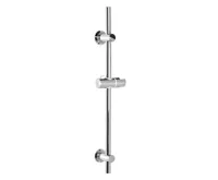AQUALINE SURI sprchová tyč, posuvný držák, kulatá, 600mm, chrom