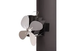 HS Flamingo Ventilátor na kouřovod FLAMINGO čtyřlopatkový magnetický, stříbrný (1)