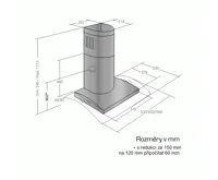 CATA Odsavač par EMPIRE VIP KD 512090 + DÁLKOVÉ OVLÁDÁNÍ (4)