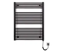 Koupelnový radiátor elektrický Thermal KD-E 750/ 960 - 500W - černý mat