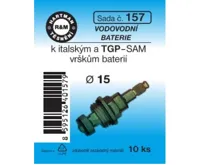 Hartman Sada č. 157: sada koplet. vrškům TGP-SAM a ital. - pr. 15 - 2ks