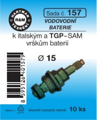 Hartman sada č. 157: sada koplet. vrškům tgp-sam a ital. - pr. 15 - 2ks