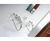 ISVEA HANDICAP keramické umyvadlo pro handicapované, 59,5x45,6cm, bílá (4)