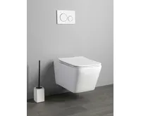 SAPHO PORTO závěsná WC mísa, Rimless, 36x52cm, bílá (5)