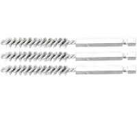 BGS Kartáče ocelové, sada 3 ks, 8 mm, 6.3 mm (1/4") Drive, 3 pcs. BGS Kartáče ocelové, sada 3 ks, 8 mm, 6.3 mm (1/4") Drive, 3 pcs.