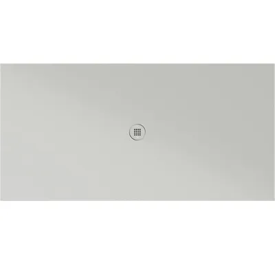 GSI Keramická sprchová vanička, obdélník 200x100x2cm, cenere mat
