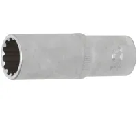 BGS Hlavice nástrčná 3/8&quot; 15 mm, prodloužená, &quot;GearLock&quot;