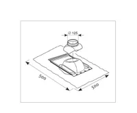Protherm Průchodka střechou šikmá, vlnovka, černá (1)