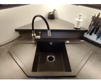 Eisl Flexo světle šedá / lesklý chrom (2)