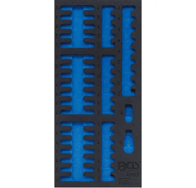 BGS Vložka do dílenského vozíku 1/3, prázdná, pro 4093