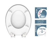 Schütte WC sedátko FLOWERS AND WOOD | MDF HG, Soft Close (8)