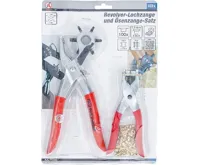 BGS Sada děrovacích kleští s revolverovou hlavou a kleští na duté nýty, 102dílná (2)