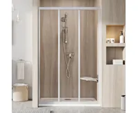 Ravak sprchové dveře Supernova ASDP3-90 bílá+Pearl