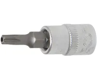 BGS Hlavice zástrčná 1/4" TS-Profil TS 20 s vrtáním BGS Hlavice zástrčná 1/4" TS-Profil TS 20 s vrtáním