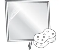 HS Flamingo Čistič krbových skel ATMOSFIRE houba (1)