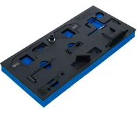 BGS Pěnová vložka (modul) souprava nářadí k nastavení motoru, pro PSA 1.0 EB0 / 1.2 (1)