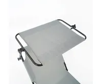 Garden King Zahradní lehátko se stříškou šedá (1)