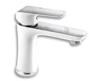 NOVASERVIS Umyvadlová baterie bez výpusti Nobless Tina bílá/chrom - 38001/1,1 NOVASERVIS Umyvadlová baterie bez výpusti Nobless Tina bílá/chrom - 38001/1,1