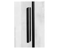 POLYSAN ALTIS BLACK posuvné dveře 1070-1110mm, výška 2000mm, čiré sklo (1)