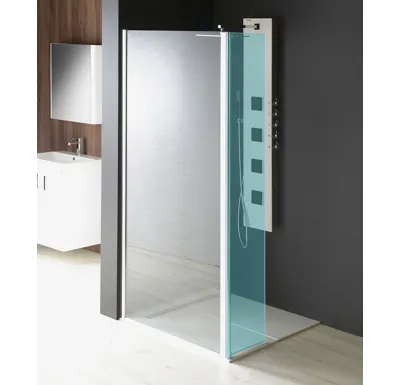 POLYSAN MODULAR SHOWER stěna k instalaci na zeď, pro připojení otočného panelu, 1200 mm
