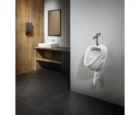 AQUALINE Samouzavírací nástěnný ventil pro urinál, chrom (3)