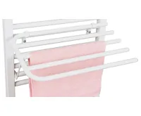 AQUALINE Sušák 4 ručníků na otopná tělesa, univerzální upínání, délka 50cm, bílá AQUALINE Sušák 4 ručníků na otopná tělesa, univerzální upínání, délka 50cm, bílá