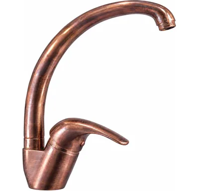SAPHO SALY stojánková dřezová baterie, výška 280mm, měď