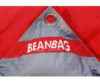 Sedací vak 189x140 duo scarlet rose - gray (4)