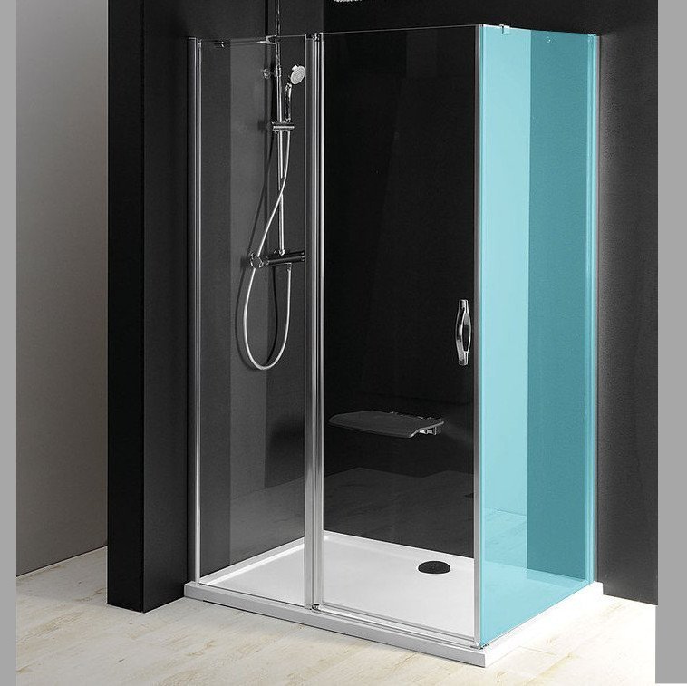 GELCO ONE sprchové dveře s pevnou částí 900 mm, čiré sklo