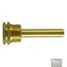 REGULUS Jímka pro 1 čidlo, 7 x 9 x 60 mm, 1/2", mosaz