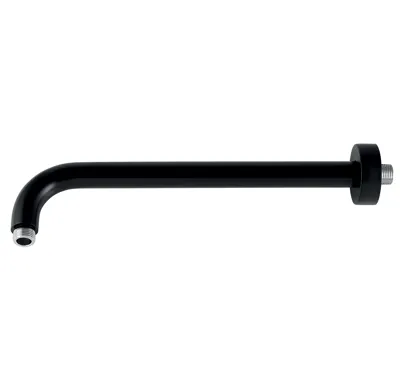 NOVASERVIS Rameno pevné sprchy 350 mm černá - RAM350,5