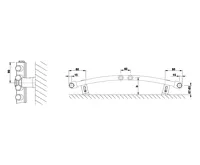 Koupelnový radiátor Korado Koralux Rondo Comfort KRTM 450/ 700 (3)