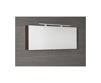 SAPHO CLOE galerka s LED osvětlením 120x50x18cm, borovice rustik (1)