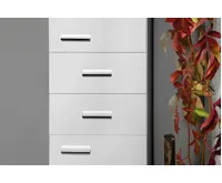 AQUALINE ZOJA/KERAMIA FRESH skříňka vysoká 35x184x29cm, bílá (6)