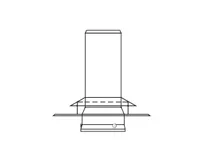 ALMEVA FLEX komínová plastová hlavice komplet 200mm ALMEVA FLEX komínová plastová hlavice komplet 200mm
