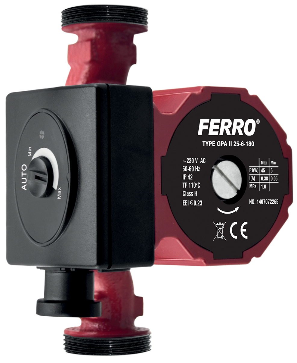 Weberman ferro 25-60/180 mm čerpadlo pro topení
