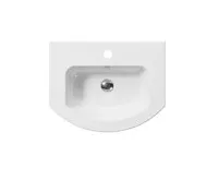 GSI PURA keramické umyvadlo Slim oblé 62x48cm, bílá ExtraGlaze (1)