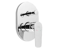 AQUALINE LOTTA podomítková sprchová baterie, 2 výstupy, chrom AQUALINE LOTTA podomítková sprchová baterie, 2 výstupy, chrom