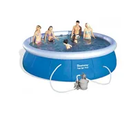 Bestway Bazén Fast Set 457 x 107 cm s pískovou filtrací Rapid