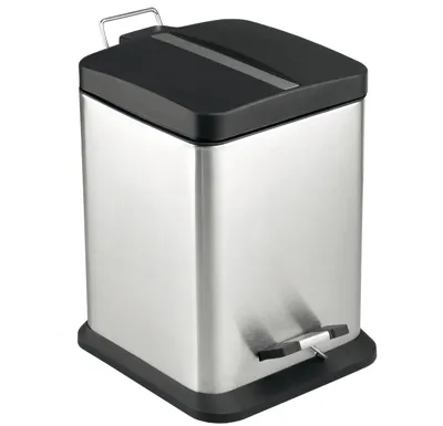 PROFI-RICH Odpadkový koš, nerez-mat 12l